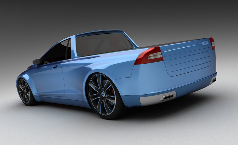 Illustration for article titled El Caminoed Volvo V70 Warps And Teases Our Mangled Minds